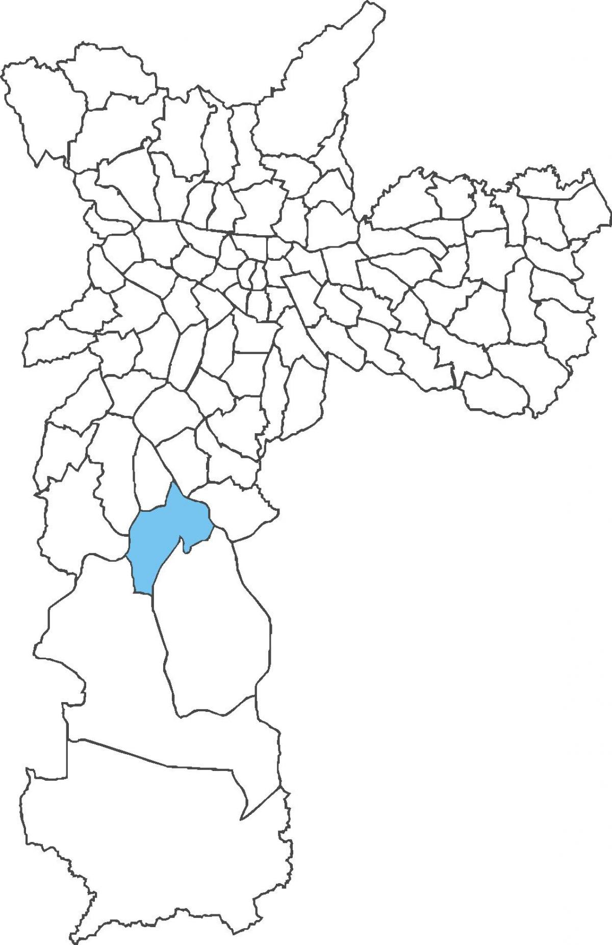 Mapa de Cidade Dutra, bairro