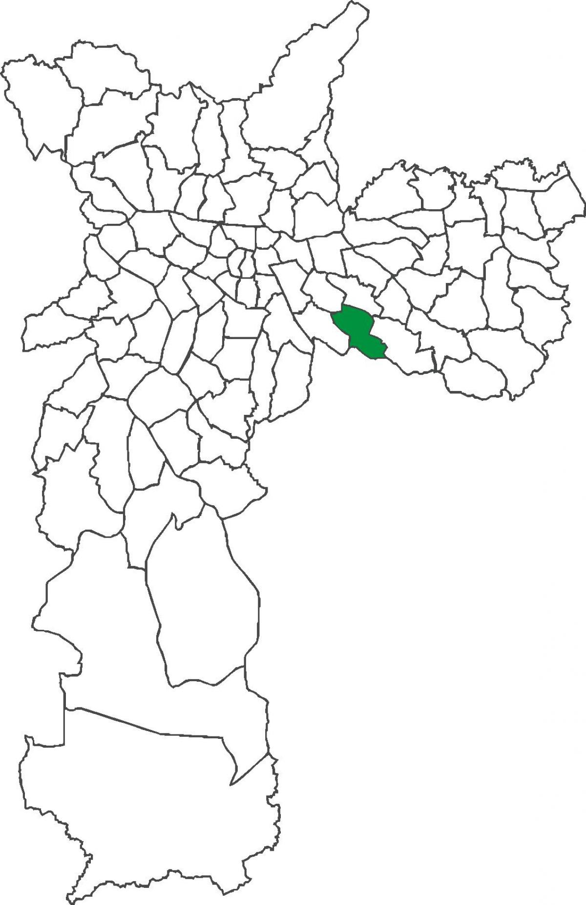 Mapa de São Lucas distrito