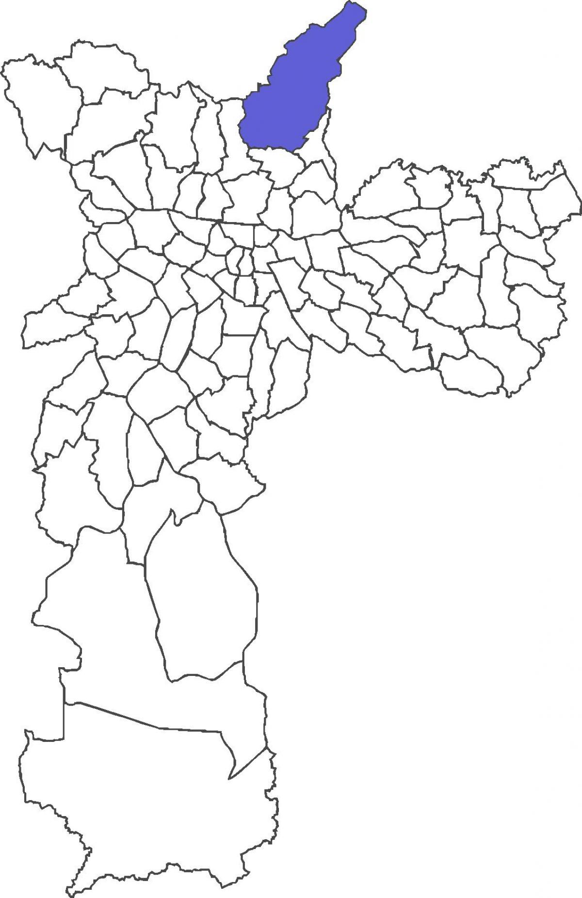 Mapa do bairro Tremembé
