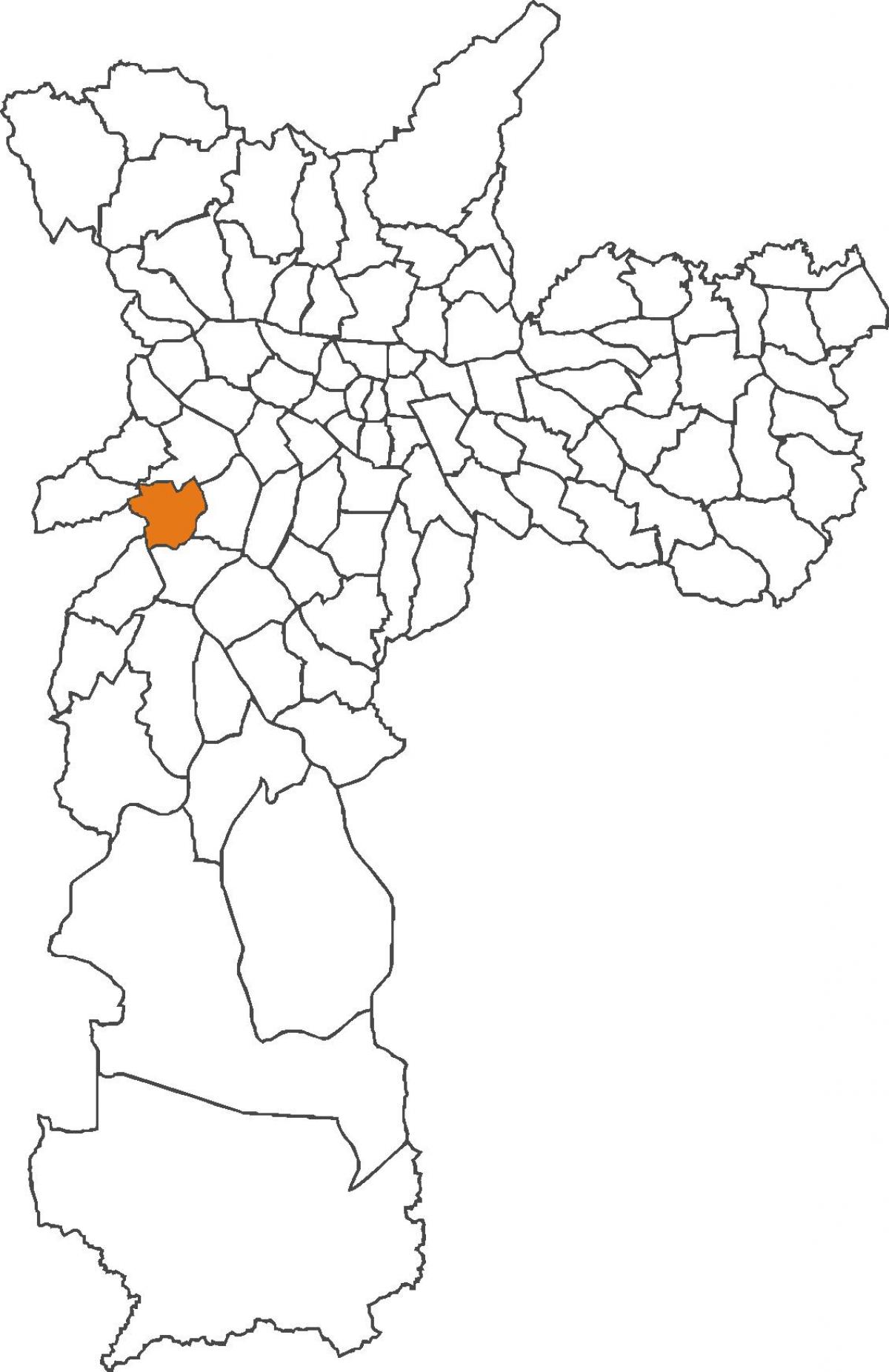 Mapa da Vila Sônia bairro