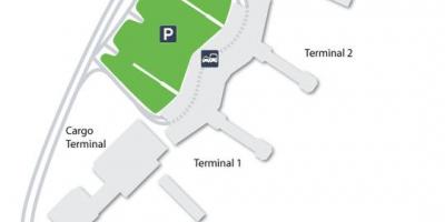 Mapa do aeroporto de GRU