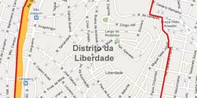 Mapa da Liberdade, São Paulo