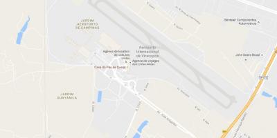Mapa da VCP - Campinas aeroporto