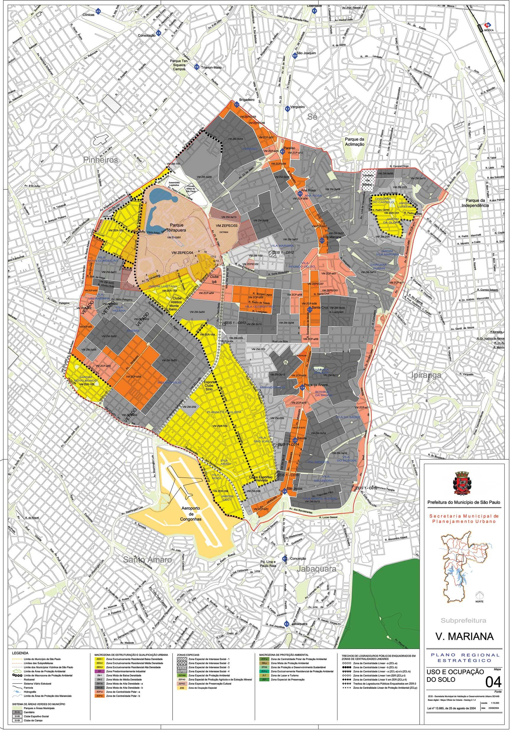 Mapa da Vila