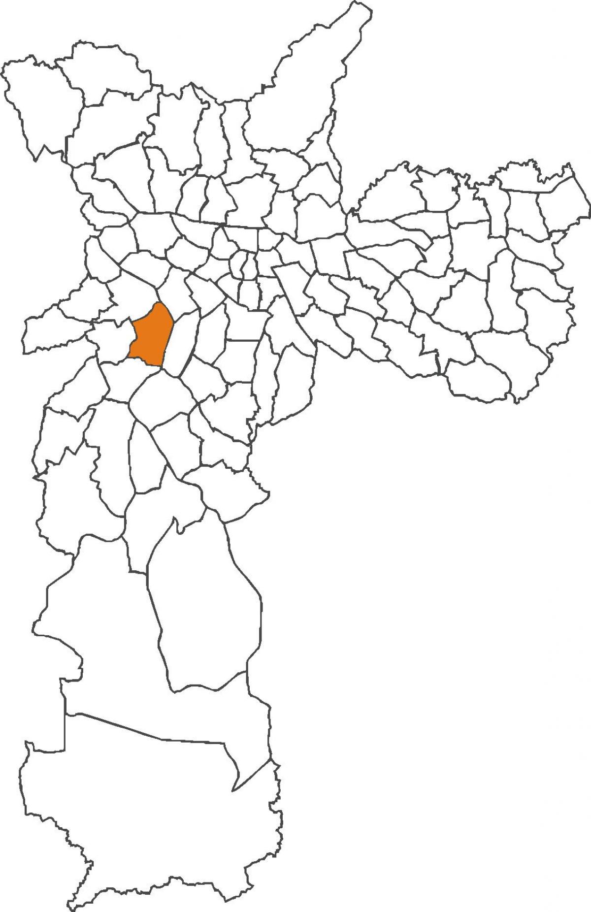 Mapa do bairro Morumbi