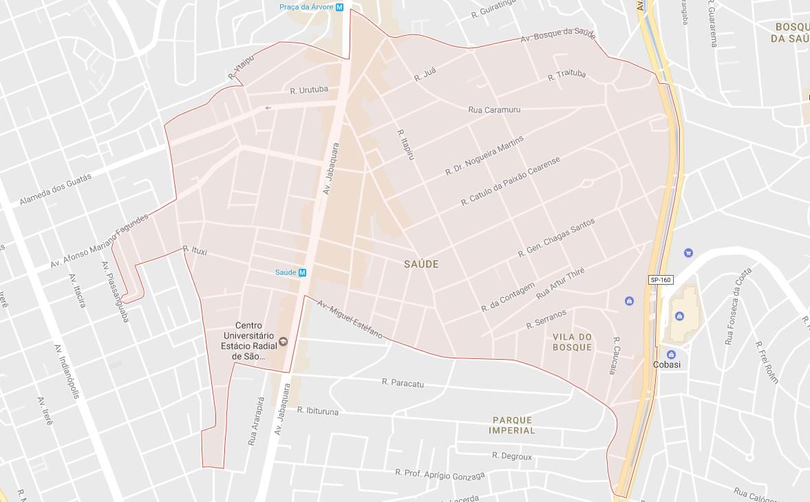 Mapa da Saúde de São Paulo