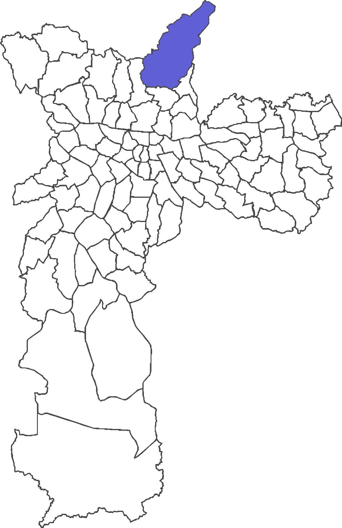 Mapa do bairro Tremembé