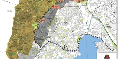 Mapa de Campo Limpo São Paulo - Ocupação do solo