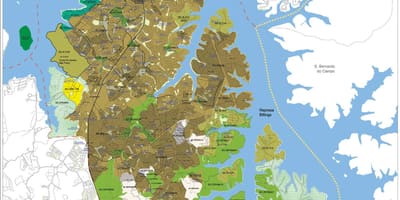 Mapa da Capela do Socorro São Paulo - Ocupação do solo