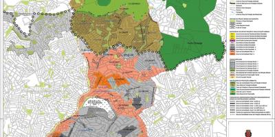 Mapa da Casa Verde São Paulo - Ocupação do solo