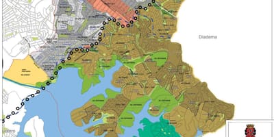 Mapa de Cidade Ademar São Paulo - Ocupação do solo