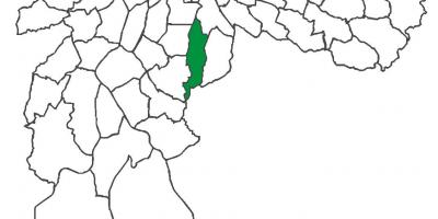 Mapa do distrito de Cursino