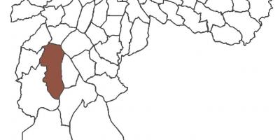 Mapa do Jardim São Luís, bairro