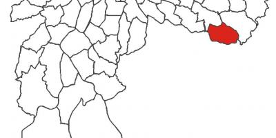 Mapa de São Rafael, distrito