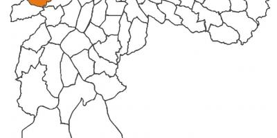 Mapa do Rio Pequeno distrito