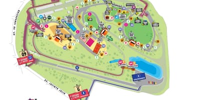 Mapa de São Paulo o lollapalooza