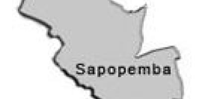 Mapa de Sapopembra sub-prefeitura