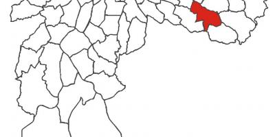 Mapa de São Mateus do distrito