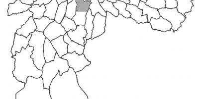 Mapa do distrito de Vila Mariana