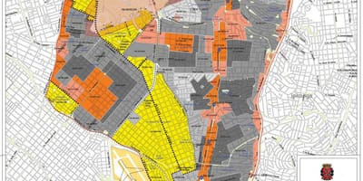 Mapa da Vila Mariana São Paulo - Ocupação do solo